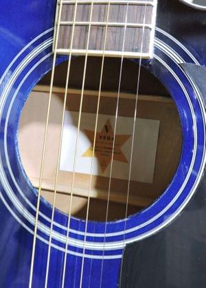 1561376032052-Vega VG40PRP 40 Inch Spruce Wood Acoustic Guitar. 7.jpg